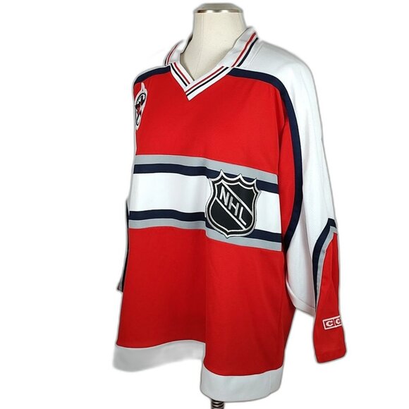 2001 NHL Allstar Game Toronto CCM Jersey Men's Size XL Maple Leafs - Picture 3 of 11